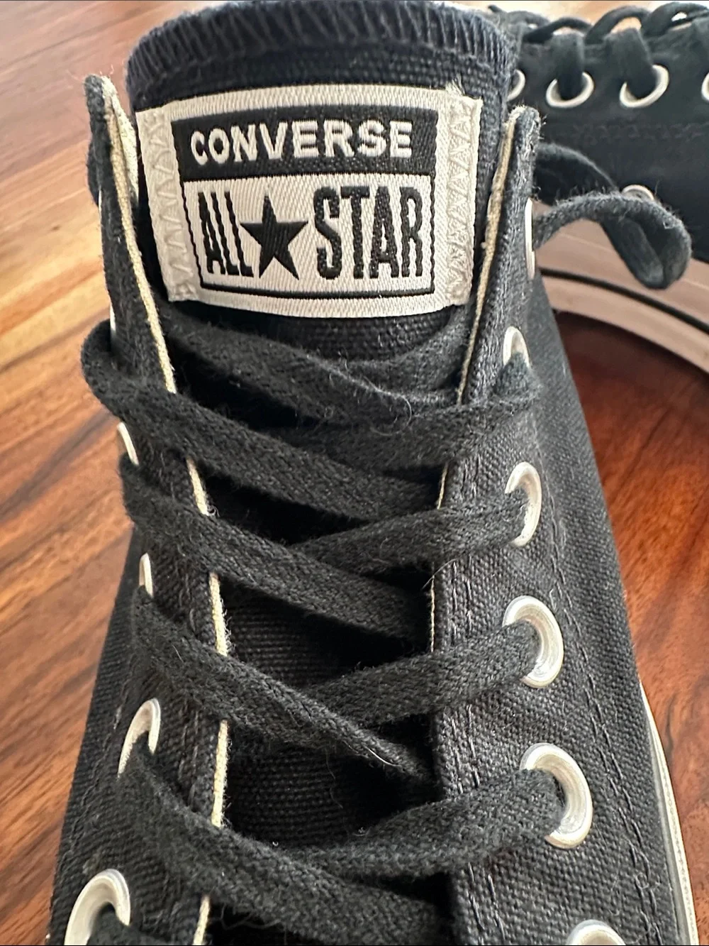 Converse Black and White Low-Top Sneakers